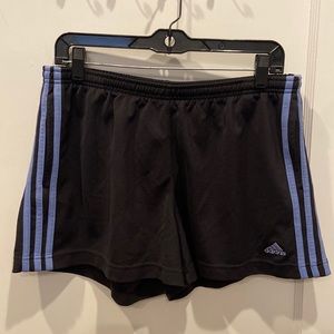 Adidas, running short, black and purple